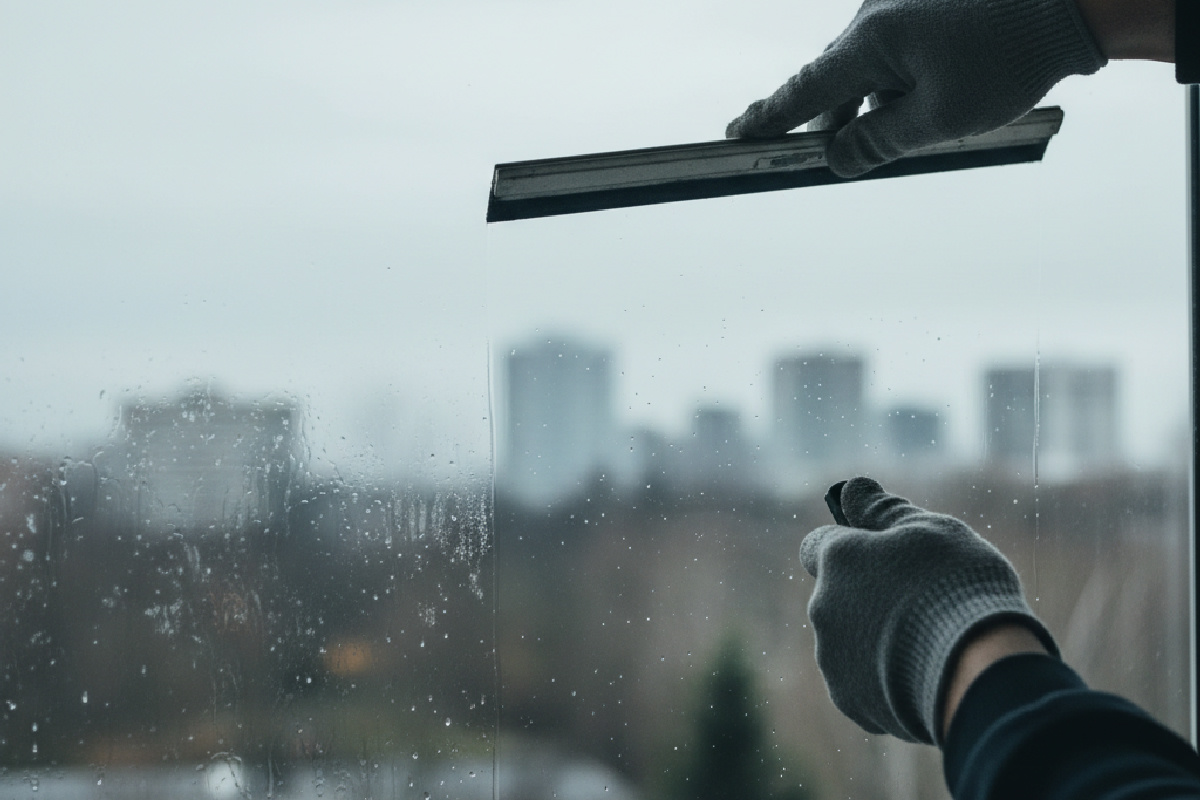 Giornate senza sole: il momento ideale per una pulizia vetri senza aloni